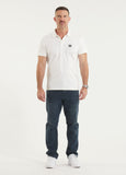 Men's Polo shirt Jersey Slim Fit Small Logo - Offwhite
