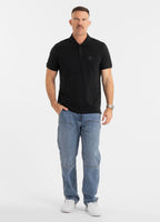 Men's Polo shirt Pique Regular - Black