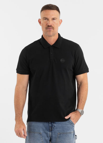 Men's Polo shirt Pique Regular - Black