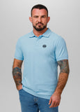 Men's Polo shirt Pique Rockey - Light blue