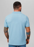 Men's Polo shirt Pique Rockey - Light blue