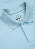 Men's Polo shirt Pique Rockey - Light blue