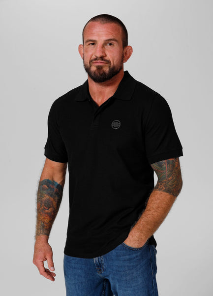 Men's Polo shirt Pique Rockey - Black