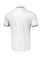 Men's Polo shirt Pique Stripes Regular - White