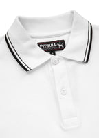Men's Polo shirt Pique Stripes Regular - White