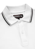Men's Polo shirt Pique Stripes Regular - White