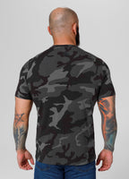 T-Shirt Slim Fit Classic Boxing - All Black Camo