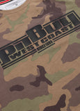Men's T-Shirt Slim Fit Classic Boxing - Woodland Camo