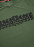 Men's T-Shirt Slim Fit Classic Boxing - Olive