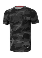 T-Shirt Slim Fit Classic Boxing - All Black Camo