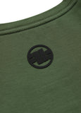 Men's T-Shirt Slim Fit Classic Boxing - Olive