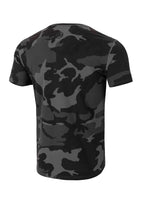 T-Shirt Slim Fit Classic Boxing - All Black Camo