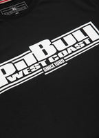 Men's T-Shirt Slim Fit Classic Boxing - Black