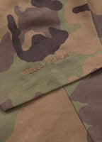 Men's T-Shirt Slim Fit Classic Boxing - Woodland Camo