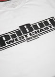 Men's T-Shirt Slim Fit Classic Boxing - White