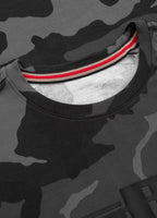 T-Shirt Slim Fit Classic Boxing - All Black Camo