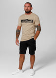 Men's T-Shirt Slim Fit Classic Boxing - Sand