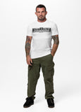 Men's T-Shirt Slim Fit Classic Boxing - White