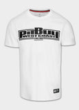 Men's T-Shirt Slim Fit Classic Boxing - White