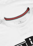 Men's T-Shirt Slim Fit Classic Boxing - White