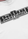 Men's T-Shirt Slim Fit Classic Boxing - White