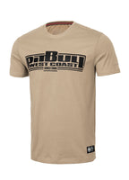 Men's T-Shirt Slim Fit Classic Boxing - Sand