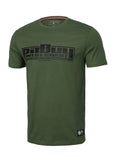 Men's T-Shirt Slim Fit Classic Boxing - Olive