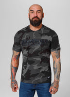 T-Shirt Slim Fit Classic Boxing - All Black Camo