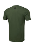 Men's T-Shirt Slim Fit Classic Boxing - Olive