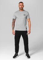 Men's T-Shirt Small Logo AJP - Gray Melange