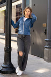 Women's transitional hooded jacket Aaricia Sleeve