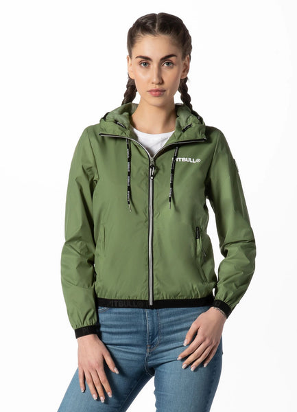 Women's hooded jacket Dahlia II - Olive