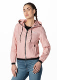 Women's hooded jacket Dahlia II - Pink