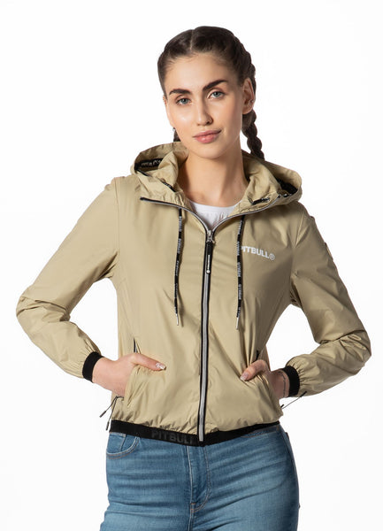 Women's hooded jacket Dahlia II - Sand