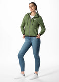 Women's hooded jacket Dahlia II - Olive