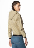 Women's hooded jacket Dahlia II - Sand