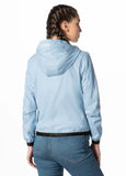 Women's hooded jacket Dahlia II - Light blue