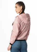 Women's hooded jacket Dahlia II - Pink