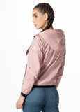 Women's hooded jacket Dahlia II - Pink