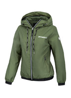 Women's hooded jacket Dahlia II - Olive
