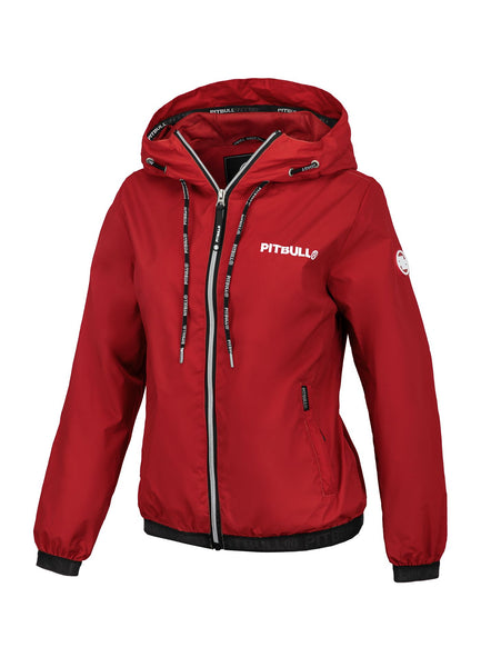 Women's hooded jacket Dahlia II - Red