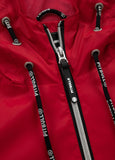 Women's hooded jacket Dahlia II - Red