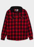 Hooded Padded Flannel Shirt Pioneer