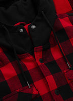 Hooded Padded Flannel Shirt Pioneer