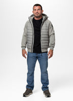 Hybrid transitional jacket with hood PALOMAR