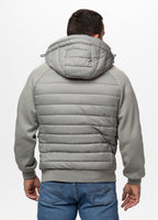 Hybrid transitional jacket with hood PALOMAR