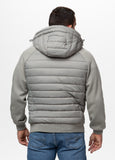 Hybrid transitional jacket with hood PALOMAR