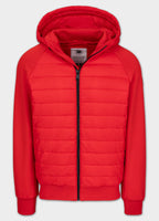 Hybrid transitional jacket with hood PALOMAR