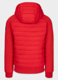 Hybrid transitional jacket with hood PALOMAR
