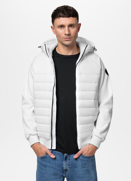 Hybrid transitional jacket with hood PALOMAR